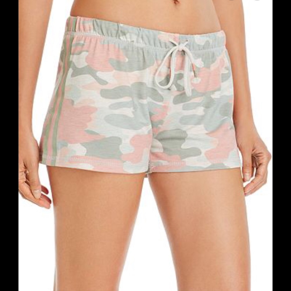 PJ Salvage Camo Print Pajama Shorts